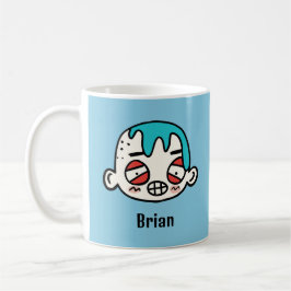 Personalisieren Sie Ihren Namen mit einem lustigen Kaffeetasse