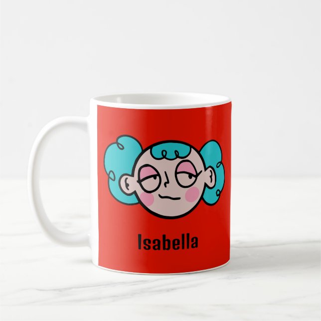 Personalisieren Sie Ihren Namen mit einem lustigen Kaffeetasse (Links)