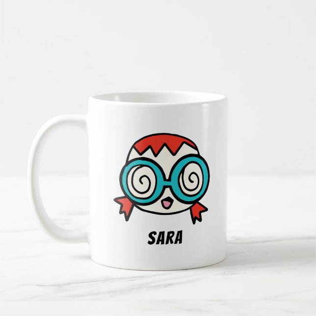 Personalisieren Sie Ihren Namen mit einem lustigen Kaffeetasse (Links)