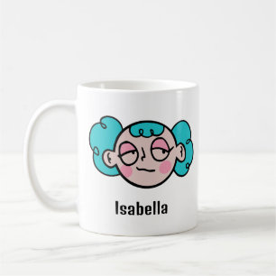 Personalisieren Sie Ihren Namen mit einem lustigen Kaffeetasse