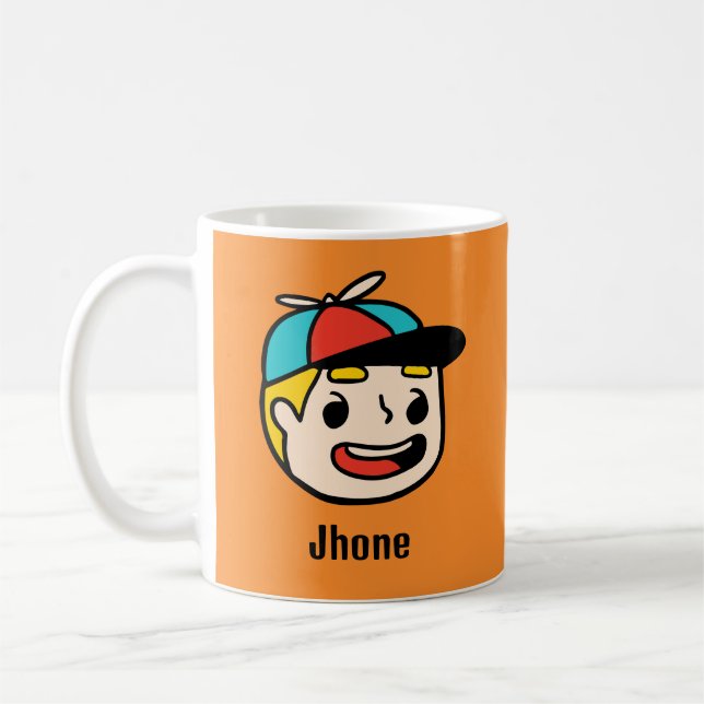 Personalisieren Sie Ihren Namen mit einem lustigen Kaffeetasse (Links)