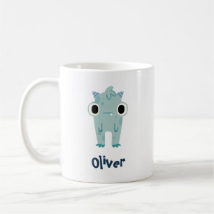 Personalisieren Sie Ihren Namen mit Niedlichem Mon Kaffeetasse