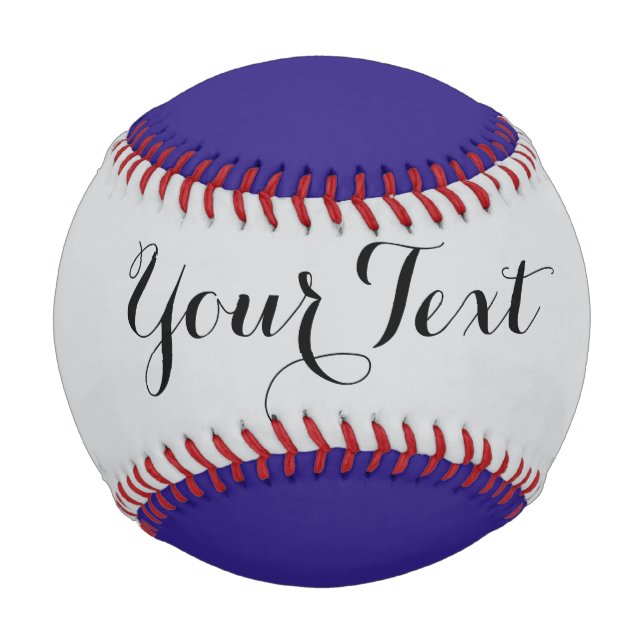 Personalisieren Sie Ihren Text  Baseball (Rückseite)