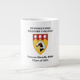 PERSONALISIEREN SIE IT - JUMBO White 20 oz PMC SIE Jumbo-Tasse