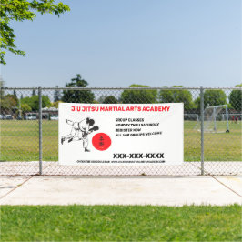 Personalisieren Sie Jiu Jitsu Martial Arts School  Banner