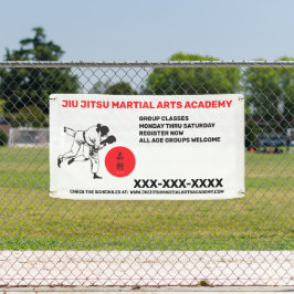 Personalisieren Sie Jiu Jitsu Martial Arts School  Banner