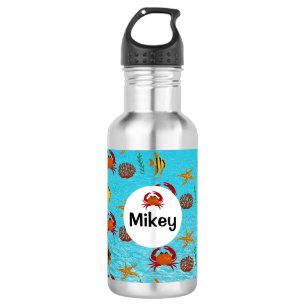 Personalisieren Sie Kinder Unterwasser mit Fisch Edelstahlflasche