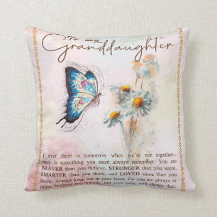 Personalisieren Sie meine Grandtochter-Butterfly-B Kissen