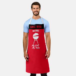 Personalisieren Sie meinen Grill Meine Regeln Funn Schürze