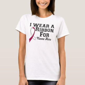 Personalisieren Sie mich mit einem Burgund und ein T-Shirt