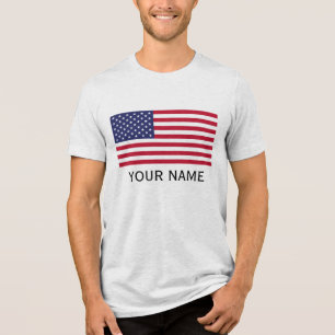Personalisieren Sie mit Ihrem Namen Deutschland is Tri-Blend Shirt