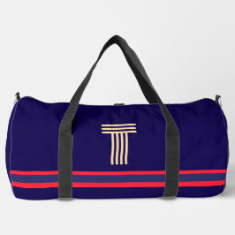 Personalisieren Sie mit Ihrer anfänglichen Red Str Duffle Bag