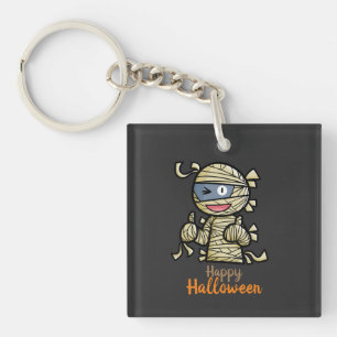 Personalisieren Sie Niedlich Happy Mummy Schlüssel Schlüsselanhänger