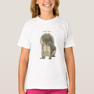 Personalisieren Sie niedliches Eichhörnchen von A T-Shirt