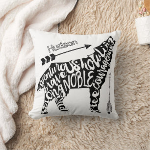 Personalisieren Sie Noble mutig Strong Wild Free W Kissen