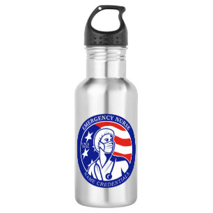 Personalisieren Sie patriotische USA-Flagge RN exa Edelstahlflasche