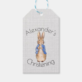 Personalisieren Sie Peter das Kaninchen Christenin Geschenkanhänger