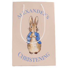Personalisieren Sie Peter das Kaninchen Christenin Mittlere Geschenktüte