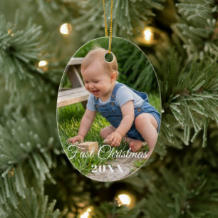 personalisieren Sie professionelle Weihnachts-Kera Keramik Ornament