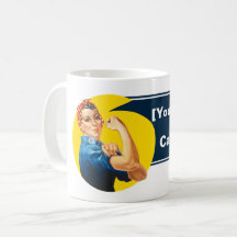 Personalisieren Sie Rosie Riveter Empowerment Frau