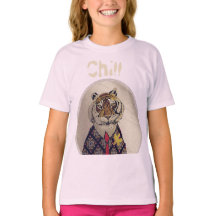 Personalisieren Sie Spaß Chill Tiger