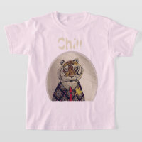 Personalisieren Sie Spaß Chill Tiger