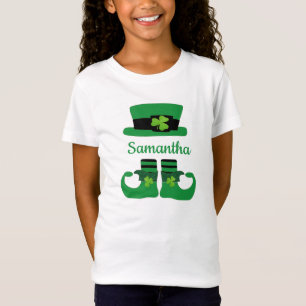 Personalisieren Sie St. Patrick's Leprechaun Grün T-Shirt