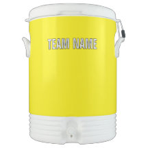 Personalisieren Sie TEAM NAME Bright Yellow