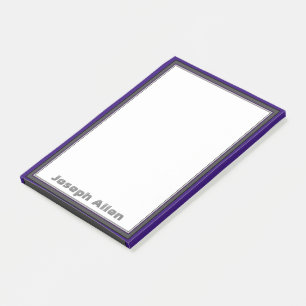 Personalisieren Sie Text für sich selbst oder für Post-it Klebezettel