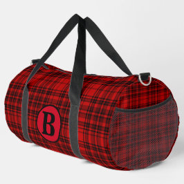 Personalisieren Sie trendy Name Checked Kariert Duffle Bag