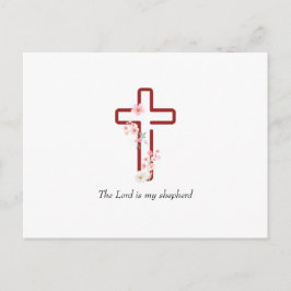 Personalisieren Sie Weihnachten Holly Cross