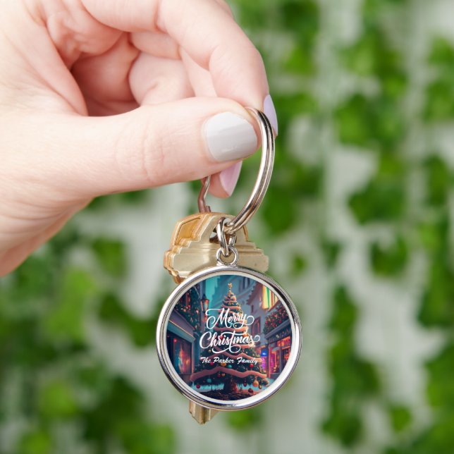 Personalisieren Sie Weihnachten Schlüsselanhänger (Hand)