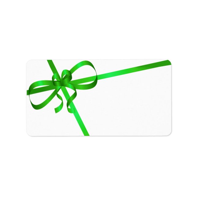 Personalisieren Sie Weihnachts-Mailing-Labels Adressaufkleber (Vorne)