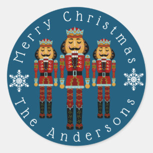 Personalisieren Sie Weihnachtsnährungsmittel Runder Aufkleber