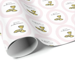 Personalisieren, Special Girl, Erste Kommune Geschenkpapier