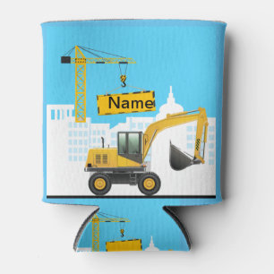 Personalisieren von     Excavatoradd-Namen Dosenkühler
