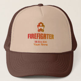 Personalisieren von Feuerwehrhasen Truckerkappe