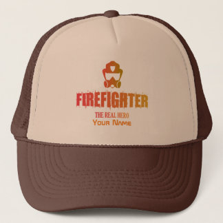 Personalisieren von Feuerwehrhasen Truckerkappe