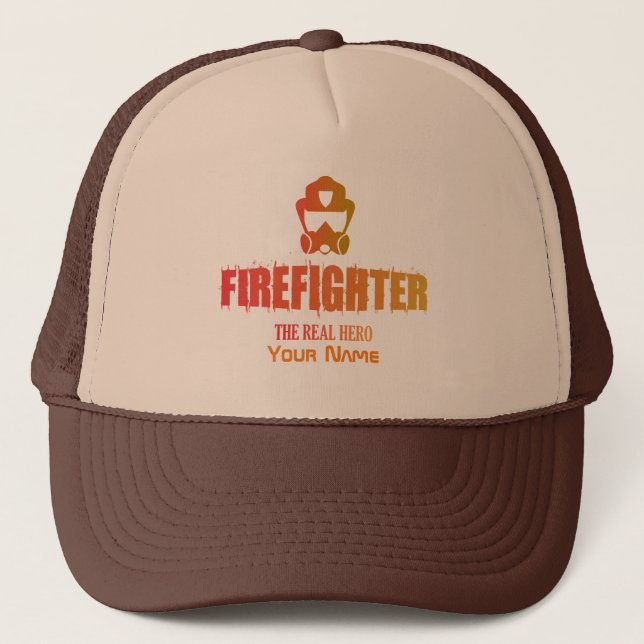 Personalisieren von Feuerwehrhasen Truckerkappe (Vorderseite)