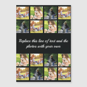 Personalisieren von Foto- und Textdateien Magnetkarte