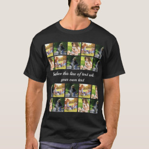 Personalisieren von Foto- und Textdateien T-Shirt