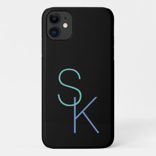 Personalisieren von Initialen, Großbuchstaben auf Case-Mate iPhone Hülle