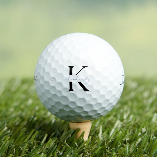 Personalisieren von Lavender Script Titleist Pro V Golfball (Insitu T-Shirt)