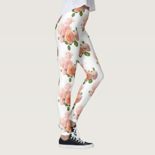 Personalisieren von Rose Moderne elegante trendige Leggings