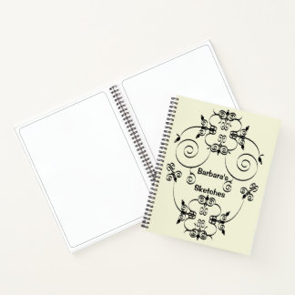 Personalisieren von Sketch-Notebooks Notizbuch