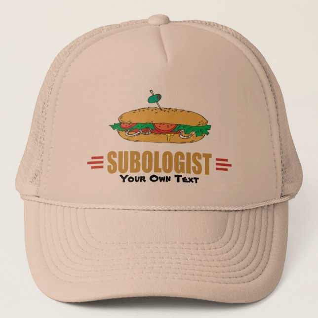 Personalisieren von Sub-Sandwiches Truckerkappe (Vorderseite)