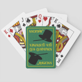 Personalisieren von Zauberhutten, die Karten spiel Spielkarten