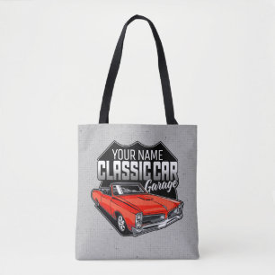 Personalisiert 1966 Konvertible Classic Car Garage Tasche
