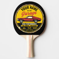 Personalisiert 1967 Fastback Red Classic Car Garag