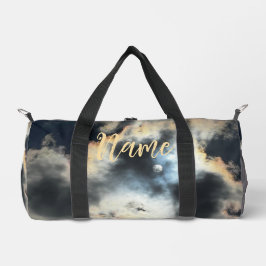 Personalisiert 19" L Duffle Bag - Cloudy Sky